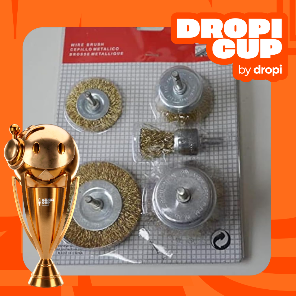 DROPI CUP-ESCOBILLA QUITA OXIDO PARA TAL